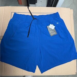 GAP Electric Blue Athletic Shorts with Drawstring